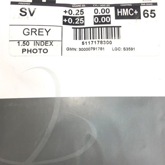 Очковые линзы 1.5 Synchrony Single Vision PhotoFusion HMC+ - фото 5288580