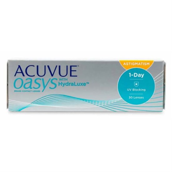Контактные линзы Acuvue Oasys 1 Day ast. - фото 5786172