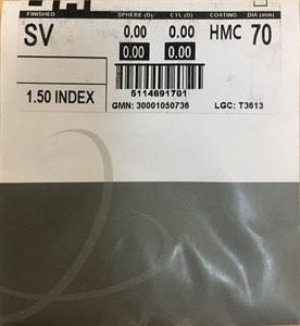 Очковые линзы 1.5 Synchrony Single Vision HMC - фото 4439804