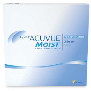 Контактные линзы 1 Day Acuvue Moist ast. 90 - фото 4439940