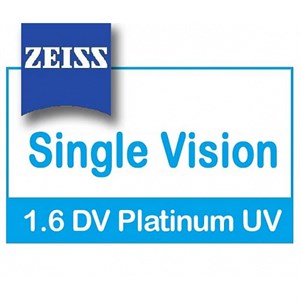 Очковые линзы 1.6 Zeiss Single Vision SPH DuraVision Platinum UV - фото 6475832