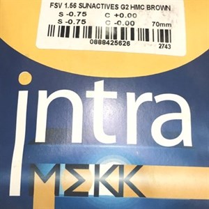 Очковые линзы 1.56 FSV Sunactives G2 Photochromic HMC - фото 6521559