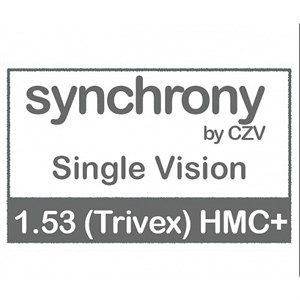 Очковые линзы 1.53 Synchrony Single Vision SPH (Trivex) HMC+ - фото 6562527