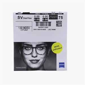 Очковые линзы 1.6 Zeiss Single Vision ClearView DuraVision Platinum UV - фото 6636801